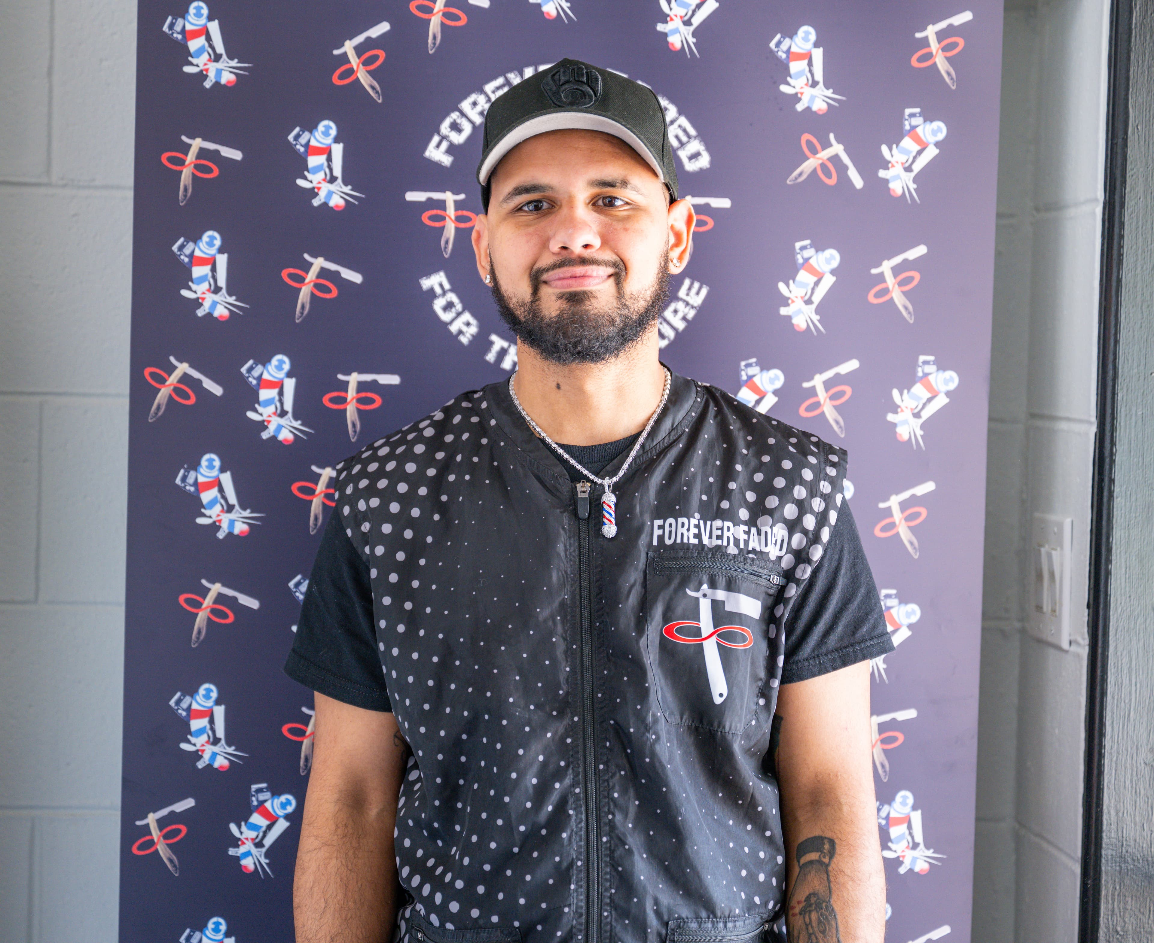 Angel — Barber at Forever Faded