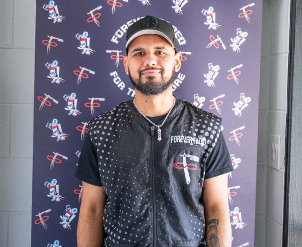 Angel — Barber at Forever Faded